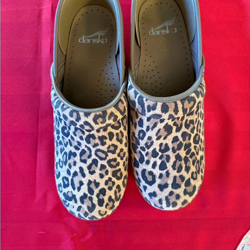 Dansko Leopard Print Clogs - image 2